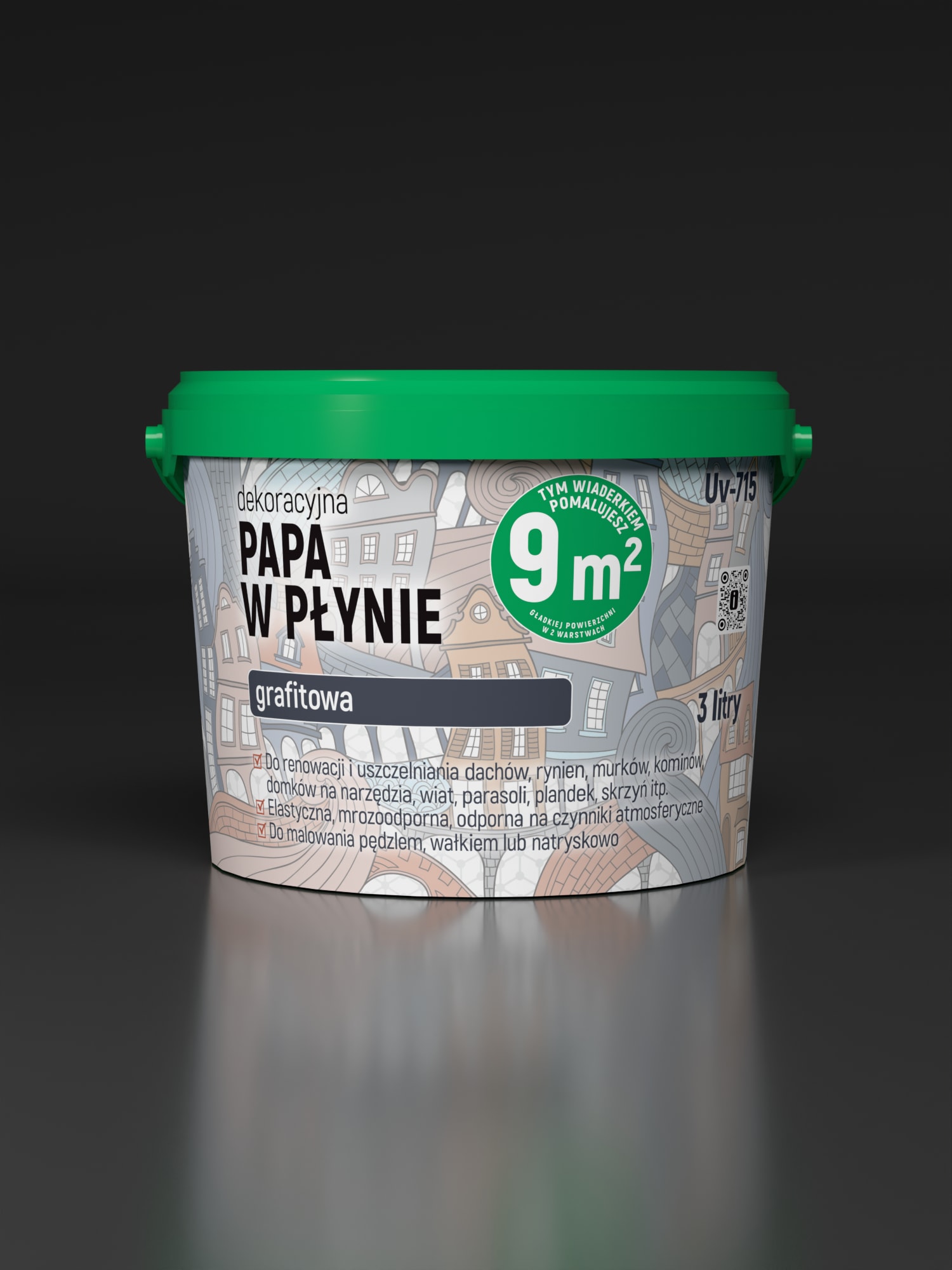 Dekoracyjna Papa w Płynie Megaron